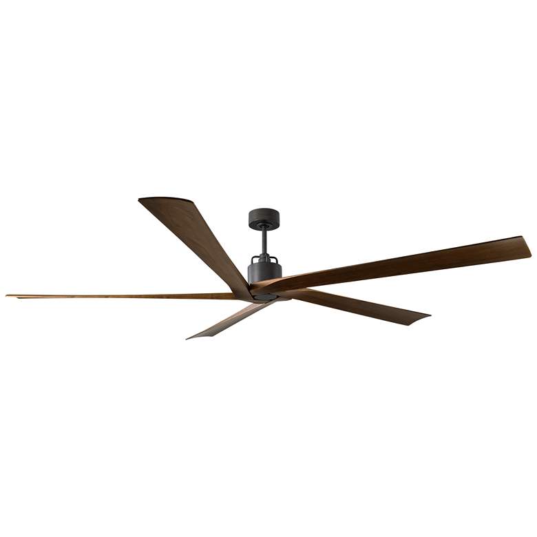 Image 1 Visual Comfort Fan Collection Aspen 84 Aged Pewter Fan