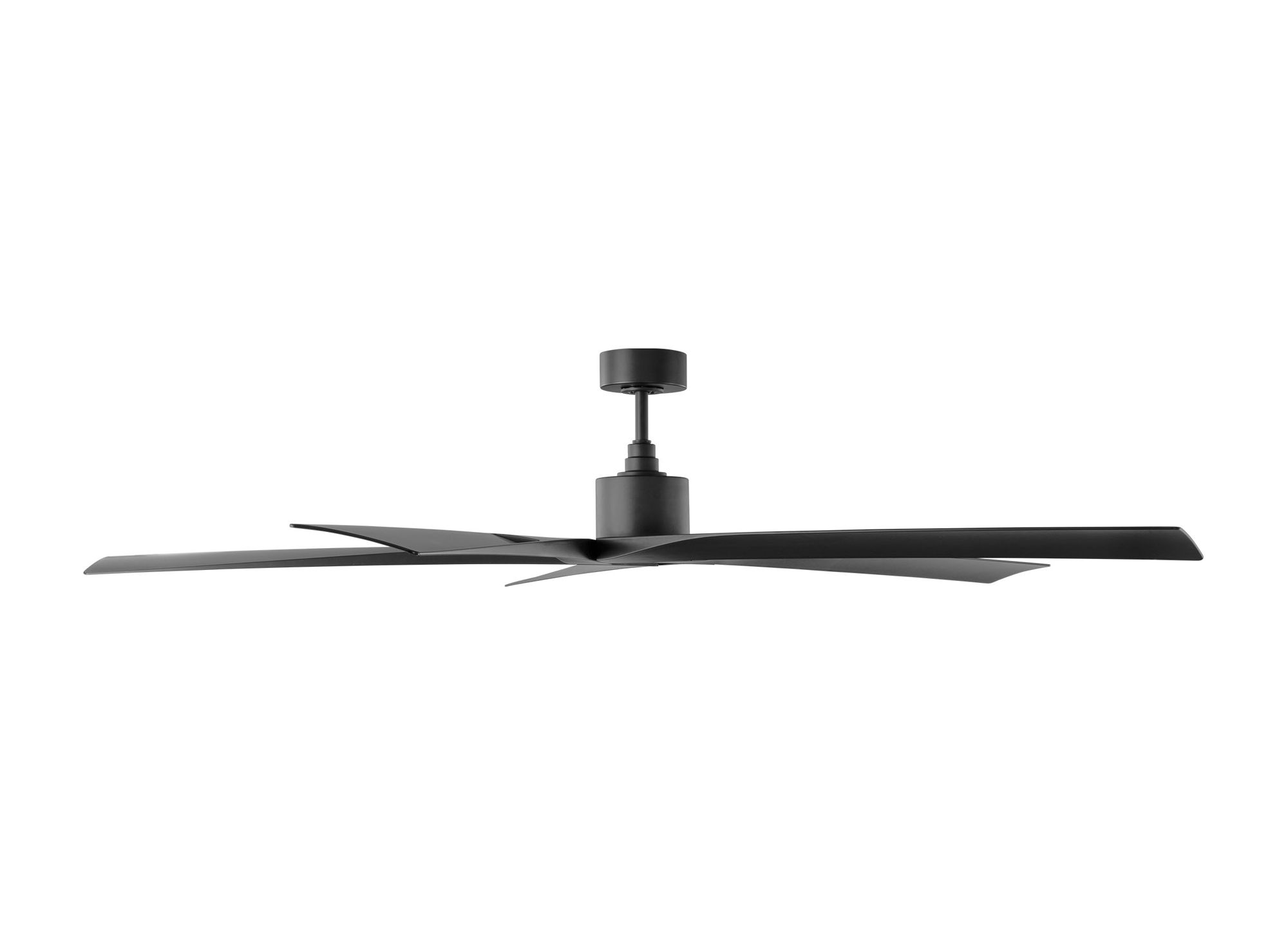 Image 4 Visual Comfort Fan Collection Aspen Coastal 70 Black Fan more views