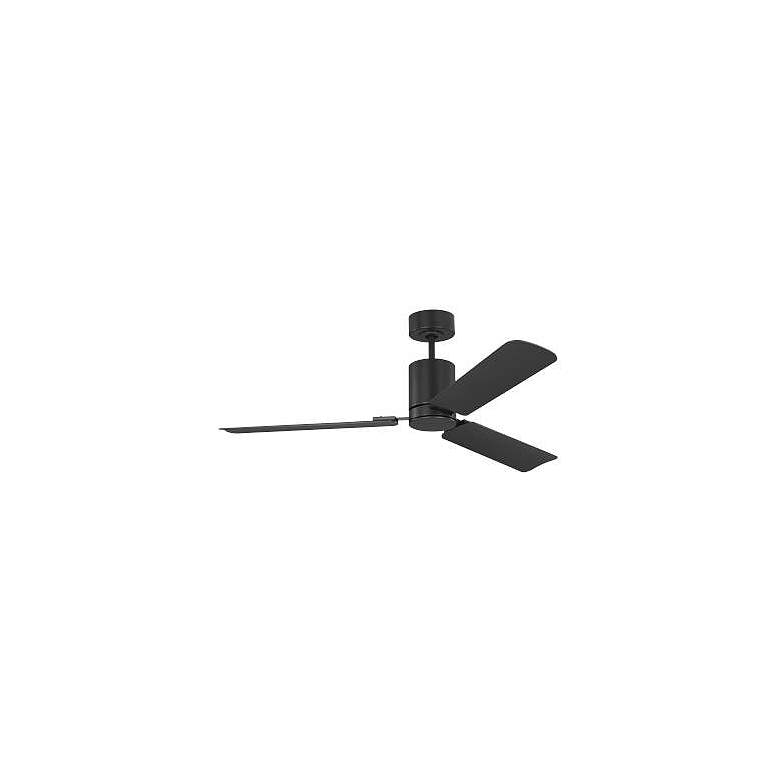 Image 3 Visual Comfort Fan Collection Cleancut Smart 54 LED Array Black Fan more views