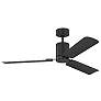 3_Visual Comfort Fan Collection Cleancut Smart 54 LED Array Black Fan more views