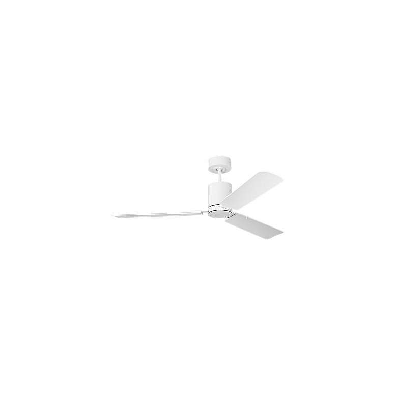 Image 3 Visual Comfort Fan Collection Cleancut Smart 54 LED Array White Fan more views