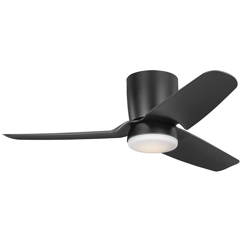 Image 2 Visual Comfort Fan Collection Colgin 44 Hugger LED Array Black Fan more views