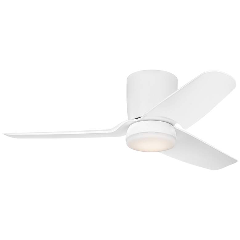 Image 1 Visual Comfort Fan Collection Colgin 44 Hugger LED Array White Fan
