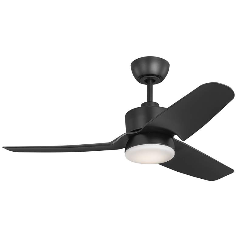 Image 1 Visual Comfort Fan Collection Colgin 44 LED Array Black Fan