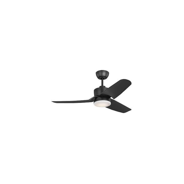 Image 3 Visual Comfort Fan Collection Colgin 44 LED Array Black Fan more views