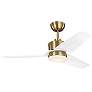 3_Visual Comfort Fan Collection Colgin 44 LED Array Satin Brass Fan more views