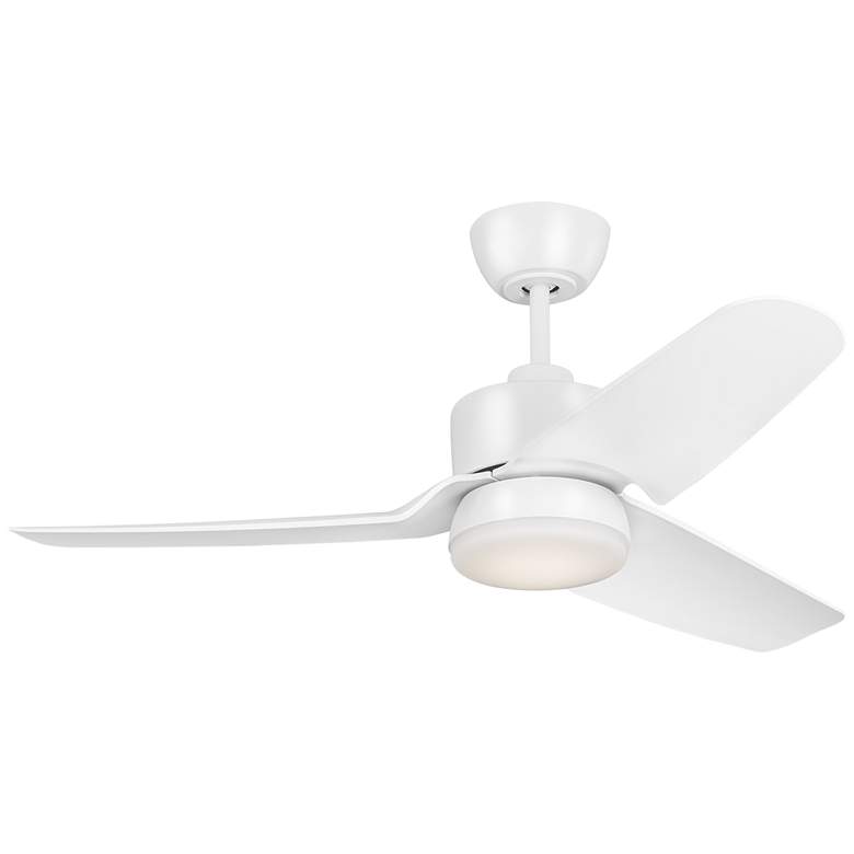 Image 2 Visual Comfort Fan Collection Colgin 44 LED Array White Fan more views