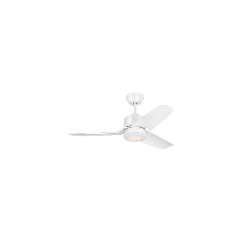 Image 3 Visual Comfort Fan Collection Colgin 44 LED Array White Fan more views