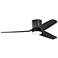 Visual Comfort Fan Collection Colgin 56 Hugger LED Array Black Fan
