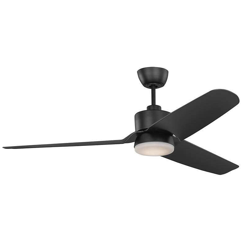 Image 2 Visual Comfort Fan Collection Colgin 56 LED Array Black Fan more views