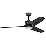 3_Visual Comfort Fan Collection Colgin 56 LED Array Black Fan more views