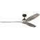 Visual Comfort Fan Collection Collins Smart 70 Aged Pewter Fan
