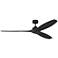 Visual Comfort Fan Collection Collins Smart 70 Black Fan