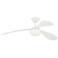 Visual Comfort Fan Collection Drape Smart 58 LED Array White Fan