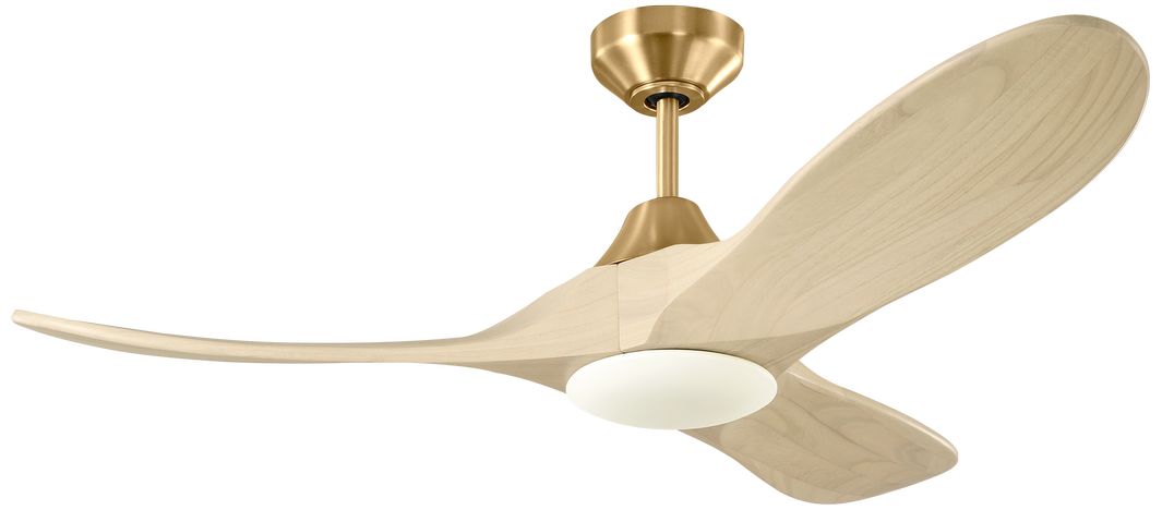 Image 2 Visual Comfort Fan Collection Maverick Smart 44 LED Burnished Brass Fan more views