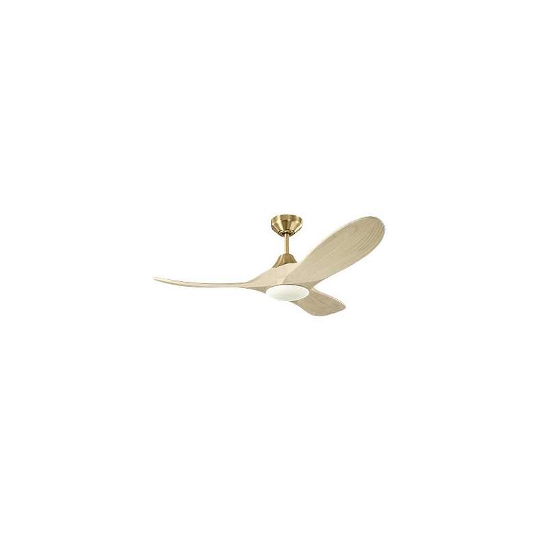 Image 3 Visual Comfort Fan Collection Maverick Smart 44 LED Burnished Brass Fan more views