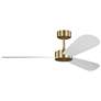 1_Visual Comfort Fan Collection Paddle Smart 52 Burnished Brass Fan