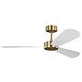 3_Visual Comfort Fan Collection Paddle Smart 52 Burnished Brass Fan more views