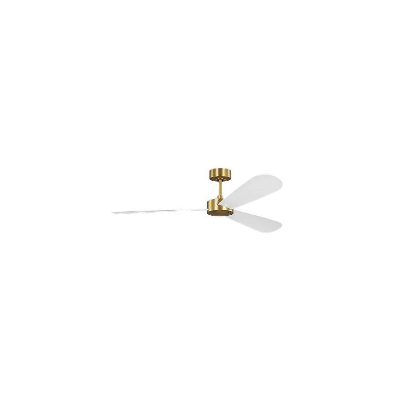 Image 3 Visual Comfort Fan Collection Paddle Smart 60 Burnished Brass Fan more views