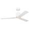 Visual Comfort Fan Collection Peel Smart 52 LED Array White Fan