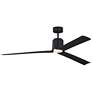 1_Visual Comfort Fan Collection Peel Smart 66 LED Array Black Fan