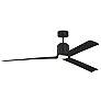 3_Visual Comfort Fan Collection Peel Smart 66 LED Array Black Fan more views