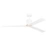 2_Visual Comfort Fan Collection Peel Smart 66 LED Array White Fan more views