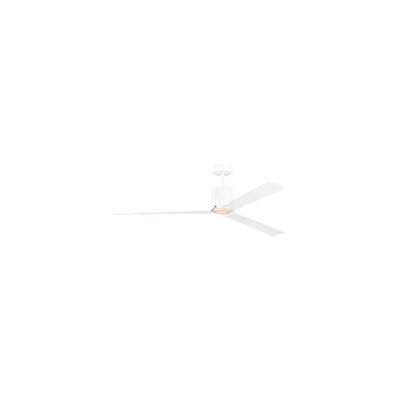 Image 3 Visual Comfort Fan Collection Peel Smart 66 LED Array White Fan more views