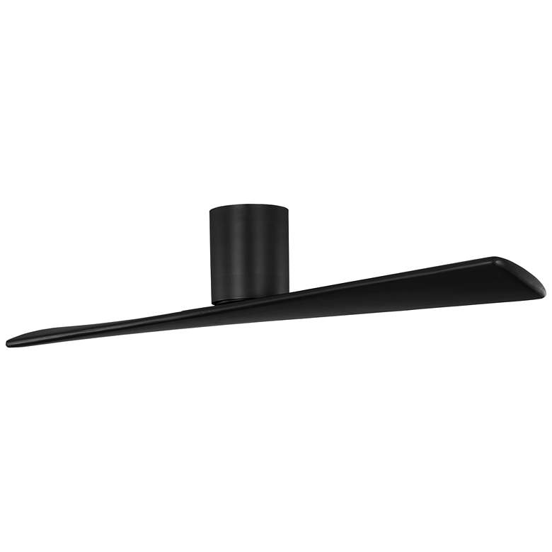 Image 1 Visual Comfort Fan Collection Plank Smart 52 Hugger Black Fan