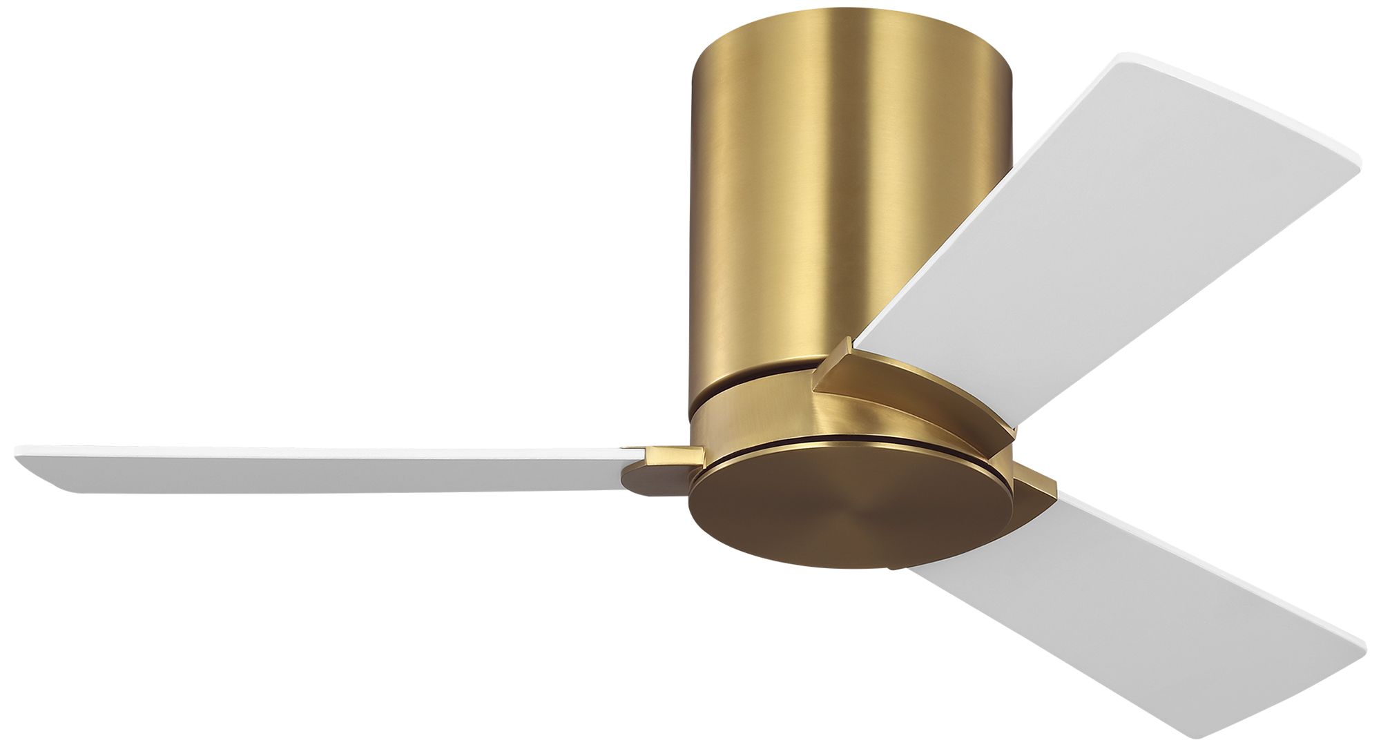 Image 2 Visual Comfort Fan Collection  Rozzen 32 Hugger      Burnished Brass  Fan more views