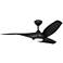 Visual Comfort Fan Collection Topan Smart 52 LED A19 Black Fan
