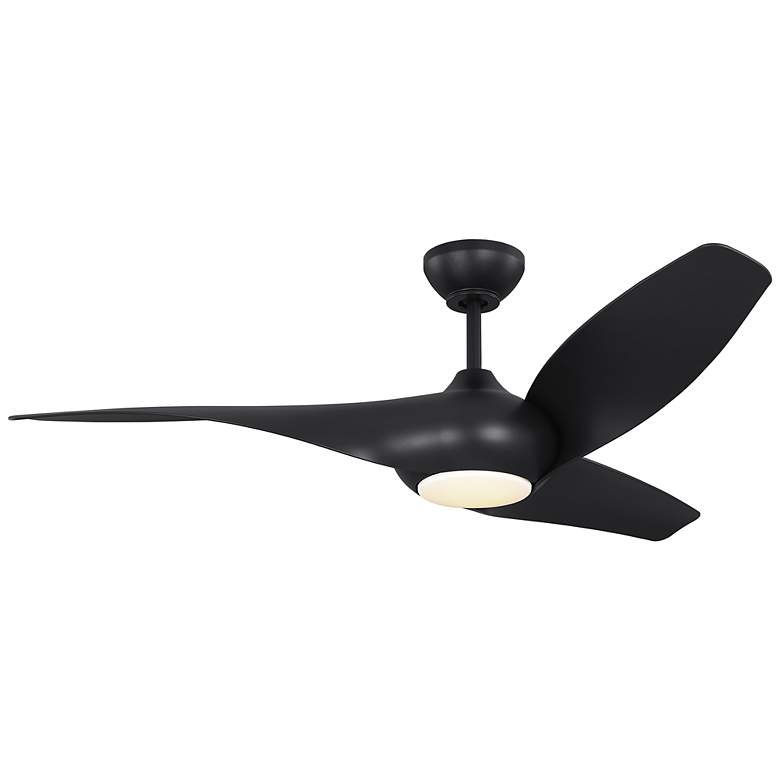 Image 2 Visual Comfort Fan Collection Topan Smart 52 LED A19 Black Fan more views