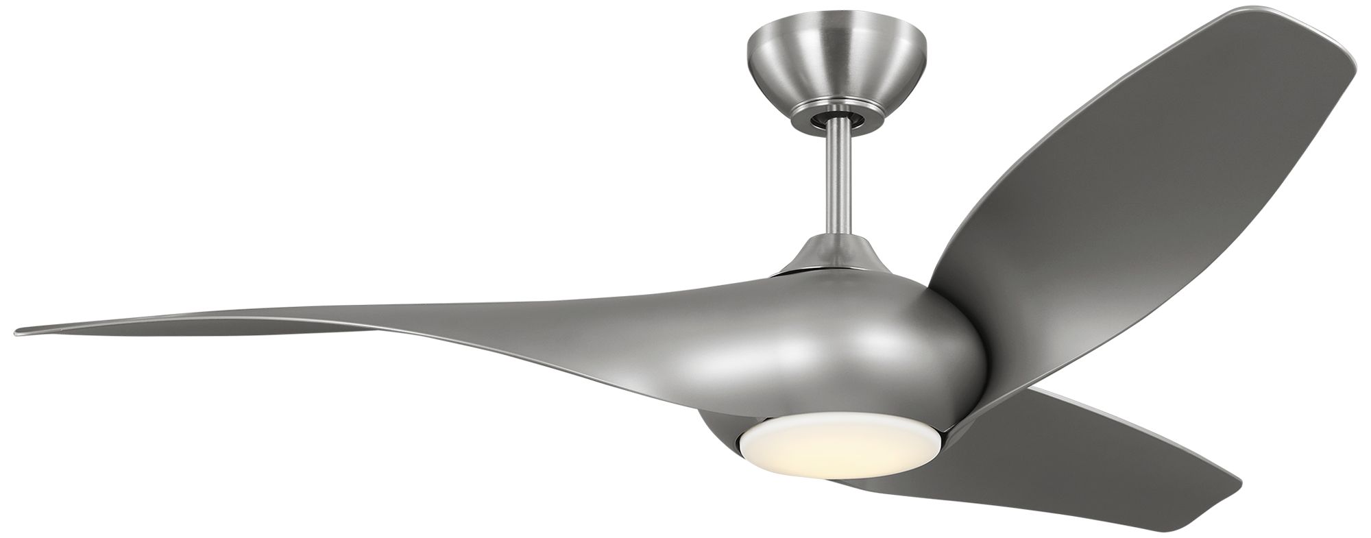 Image 2 Visual Comfort Fan Collection Topan Smart 52 LED Array Brushed Steel Fan more views