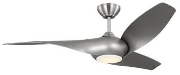 Image 3 Visual Comfort Fan Collection Topan Smart 52 LED Array Brushed Steel Fan more views