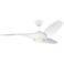 Visual Comfort Fan Collection Topan Smart 52 LED Array White Fan