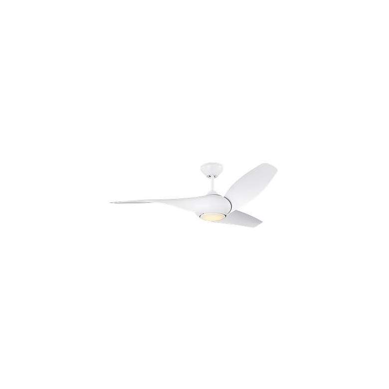 Image 3 Visual Comfort Fan Collection Topan Smart 52 LED Array White Fan more views
