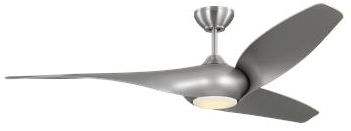 Image 3 Visual Comfort Fan Collection Topan Smart 60 LED Array Brushed Steel Fan more views