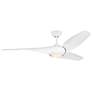 2_Visual Comfort Fan Collection Topan Smart 60 LED Array White Fan more views