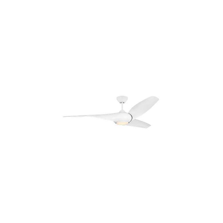 Image 3 Visual Comfort Fan Collection Topan Smart 60 LED Array White Fan more views