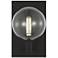 Visual Comfort Gambit 9"H Black Single Light Nightshade Wall Sconce