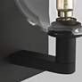 3_Visual Comfort Gambit 9"H Black Single Light Nightshade Wall Sconce more views