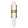 1_Visual Comfort Langston 18" High Polished Nickel LED Sconce