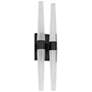 3_Visual Comfort Lassell 16"H Bronze and Crystal LED Sconce more views