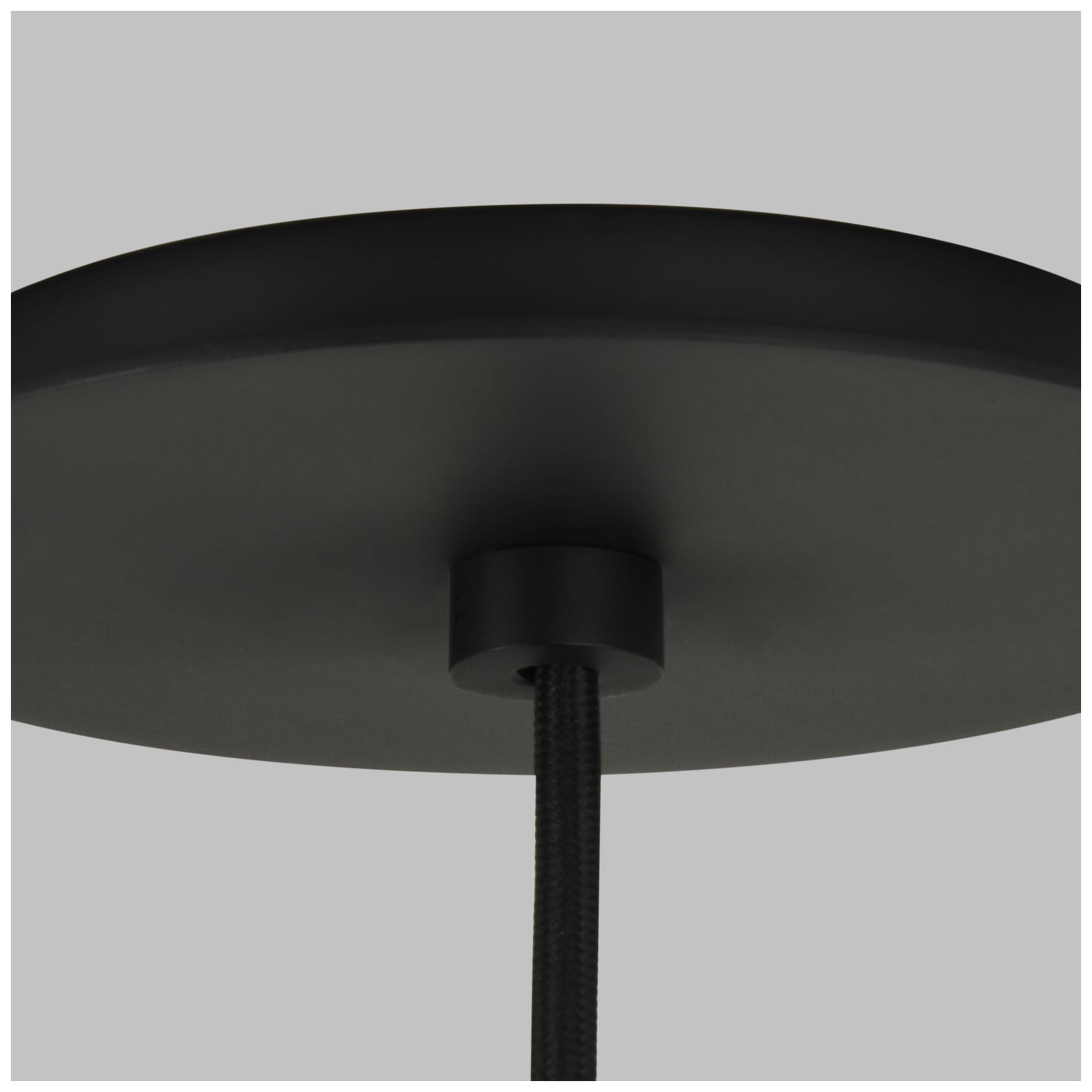 Image 6 Visual Comfort Modern 3000K LED 12 inch Diameter Nightshade Black Pendant more views