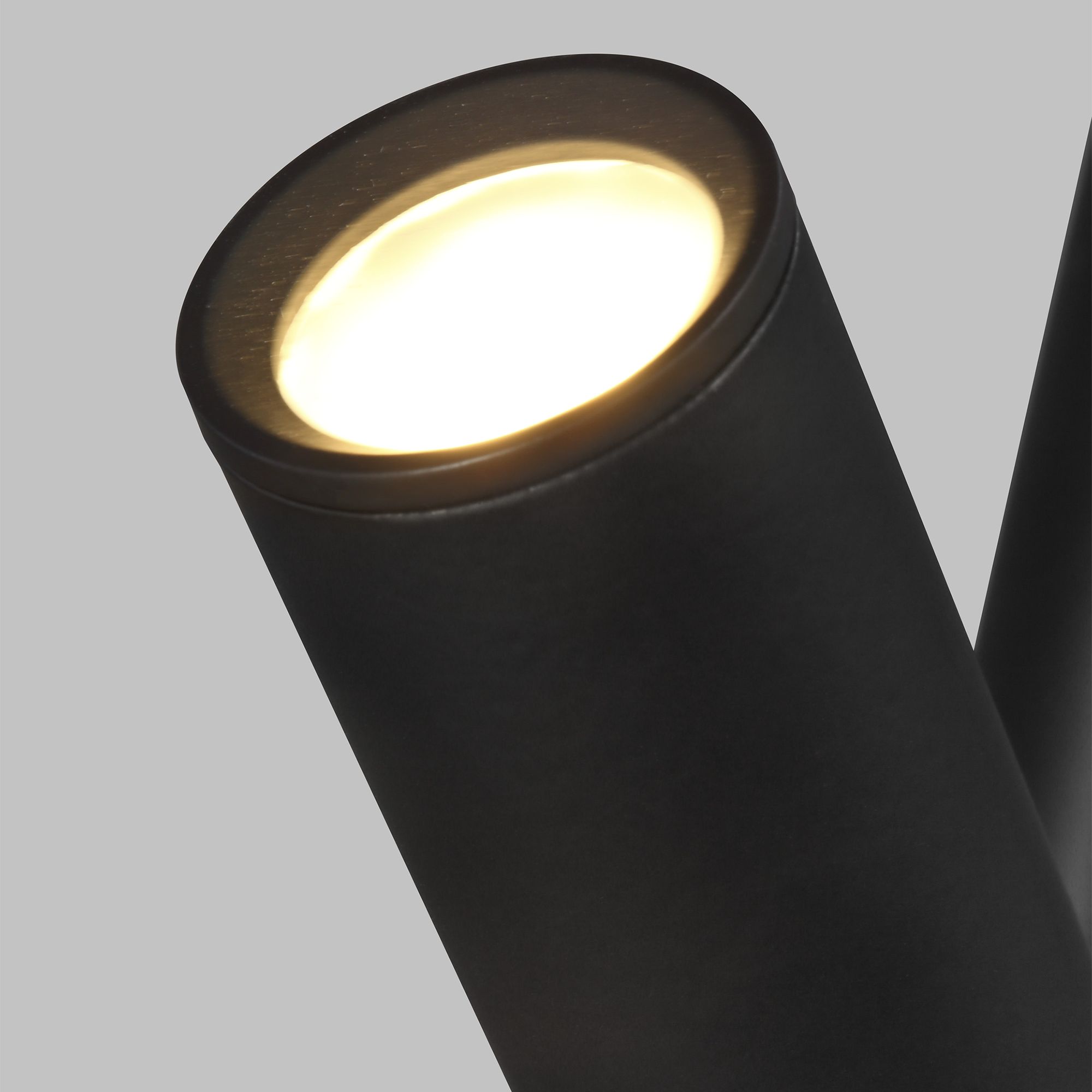 Image 4 Visual Comfort Modern Aerial 55 In. 3000K LED Matte Black Chandelier more views