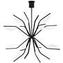 1_Visual Comfort Modern Belterra 43 inch 3000K LED Matte Black Chandelier
