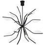2_Visual Comfort Modern Belterra 43 inch 3000K LED Matte Black Chandelier more views