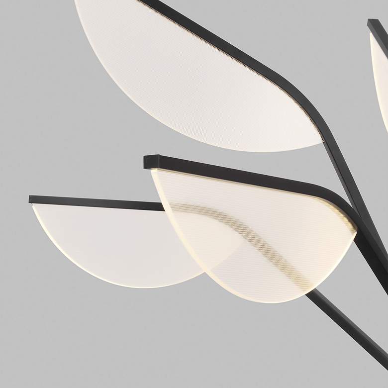 Image 3 Visual Comfort Modern Belterra 48"W Matte Black Chandelier more views