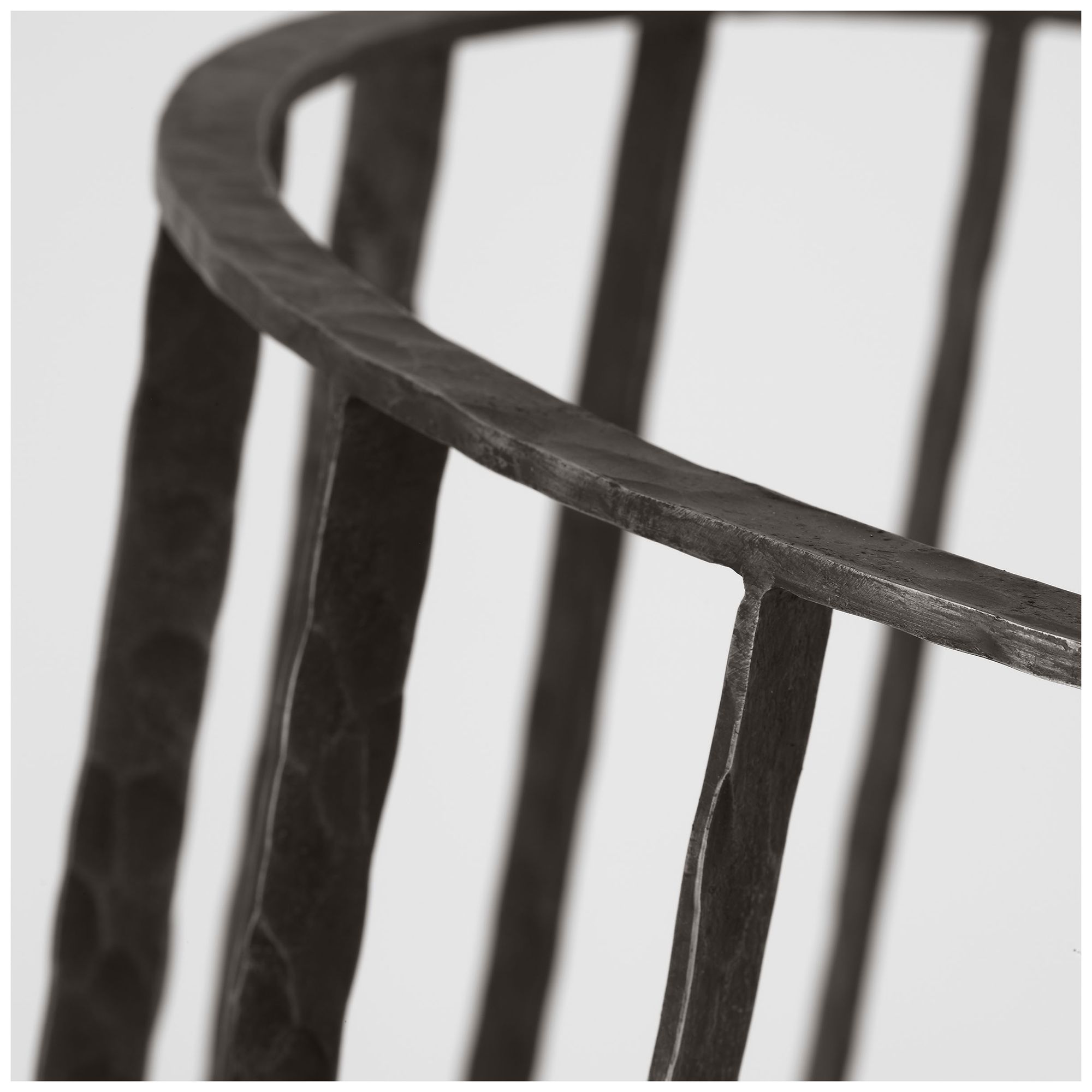 Image 5 Visual Comfort Modern LED 14 inch Diameter Aged Iron Up/Down Light Pendant more views