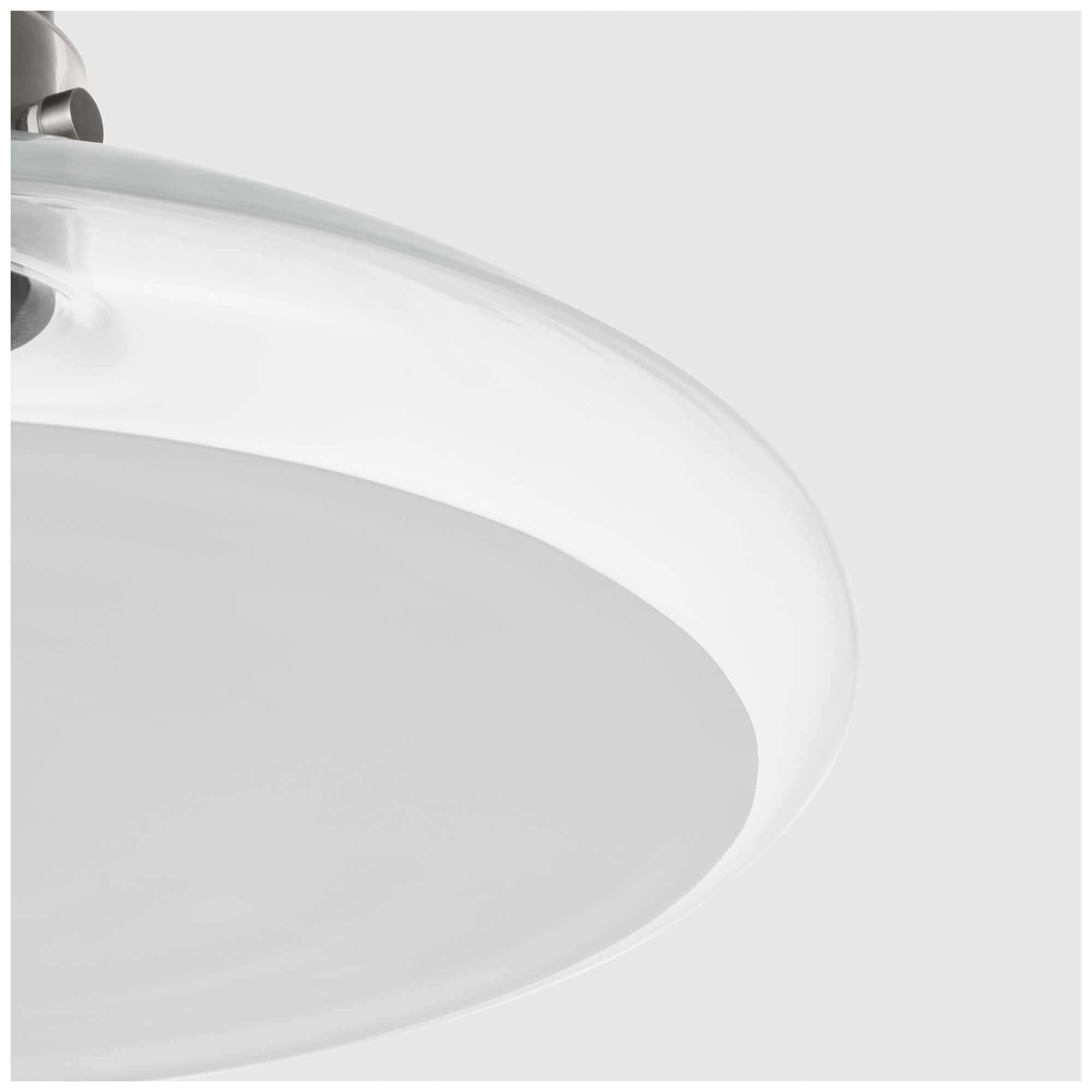 Image 6 Visual Comfort Modern Warm Dim LED 22 inch Bronze and Clear Glass Pendant more views